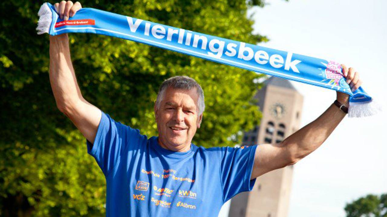 Jos Van Boekel liep op de eerste vierdaagse dag ruim 100km