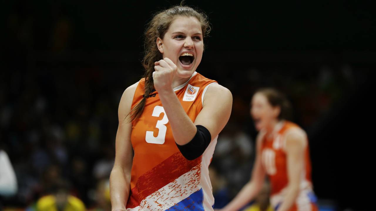 Yvon Beliëm juicht. (Foto: VI Images)