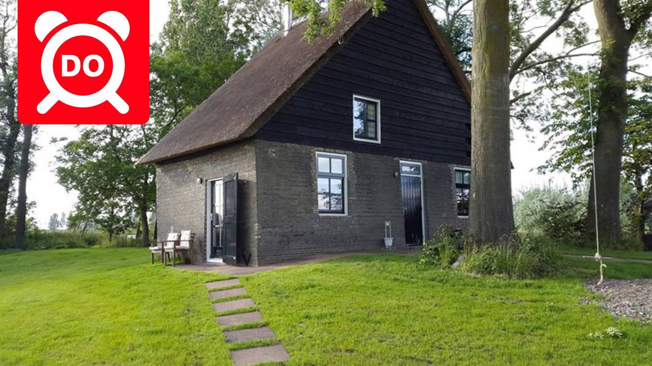 Het vakantiehuisje in Hooge Zwaluwe