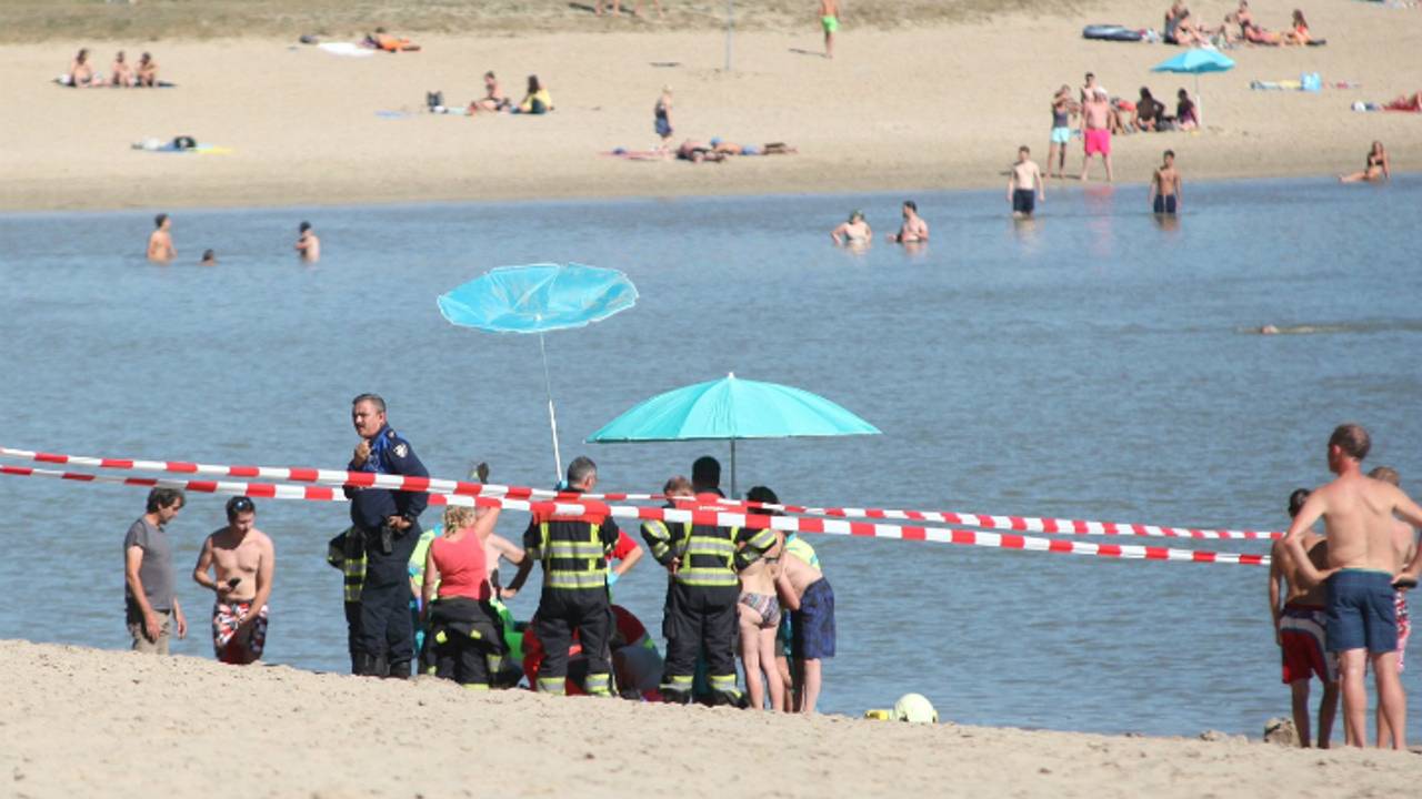 Drenkeling Alphen alsnog overleden. (archieffoto: Jeroen Stuve)
