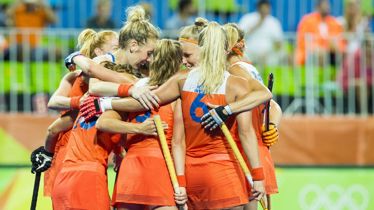 Hockeydames winnen ook van Zuid-Korea (foto: ANP)