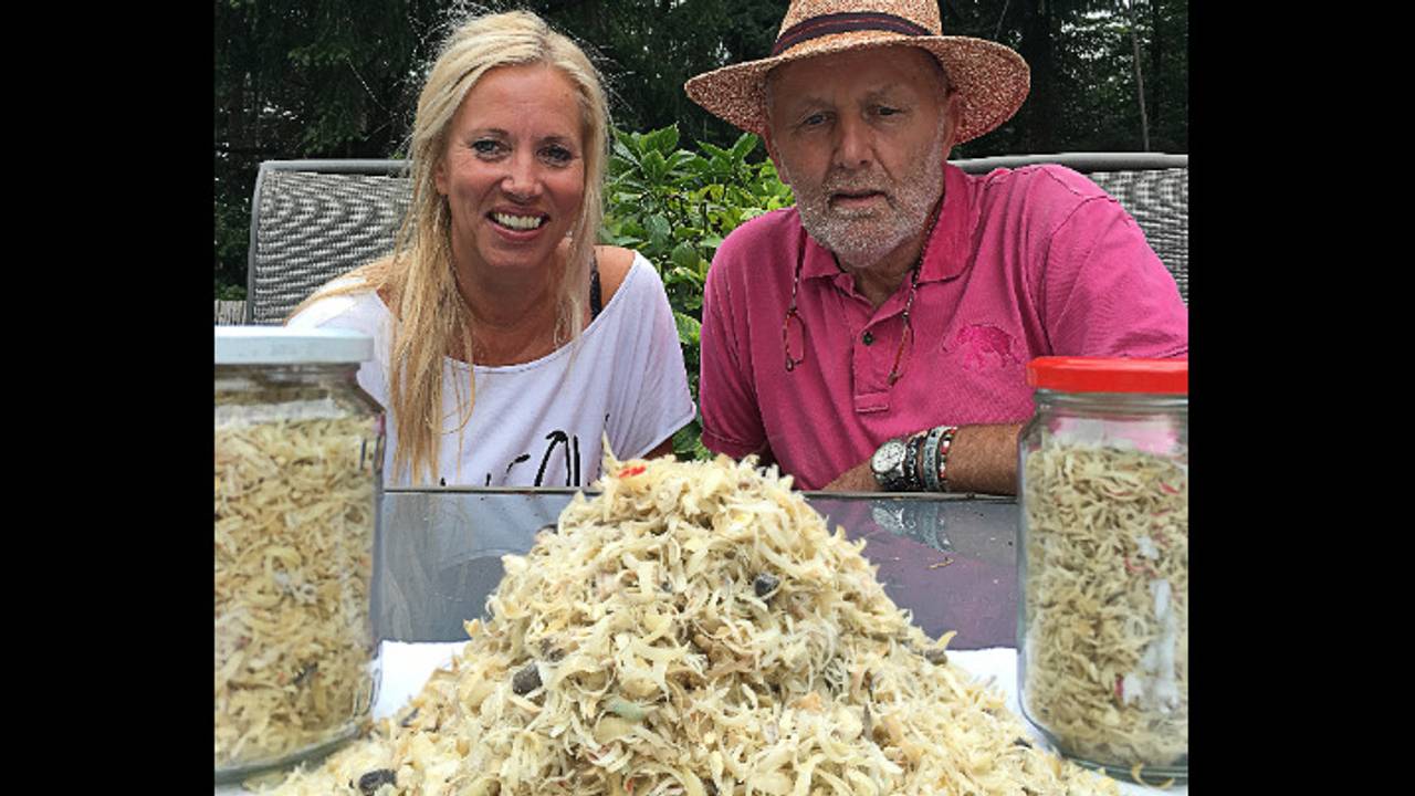 Kilo's nagels zijn al verzameld