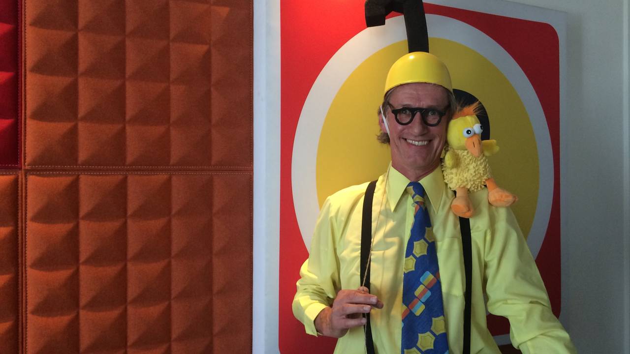 Huub Hangop bij Omroep Brabant.