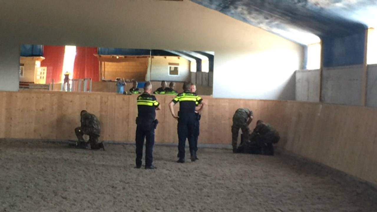 Het leger zocht met speciale camera's, maar vond geen verborgen ruimte (Foto: Dorie Steevens)