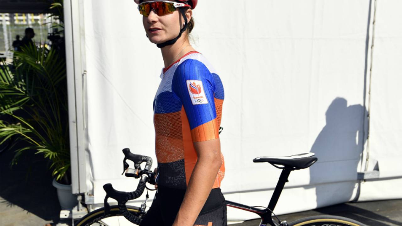 Marianne Vos werd tweede in België