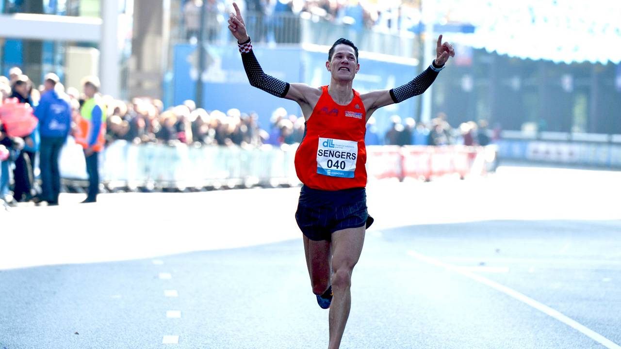Harm Sengers loopt opnieuw de marathon van Eindhoven.