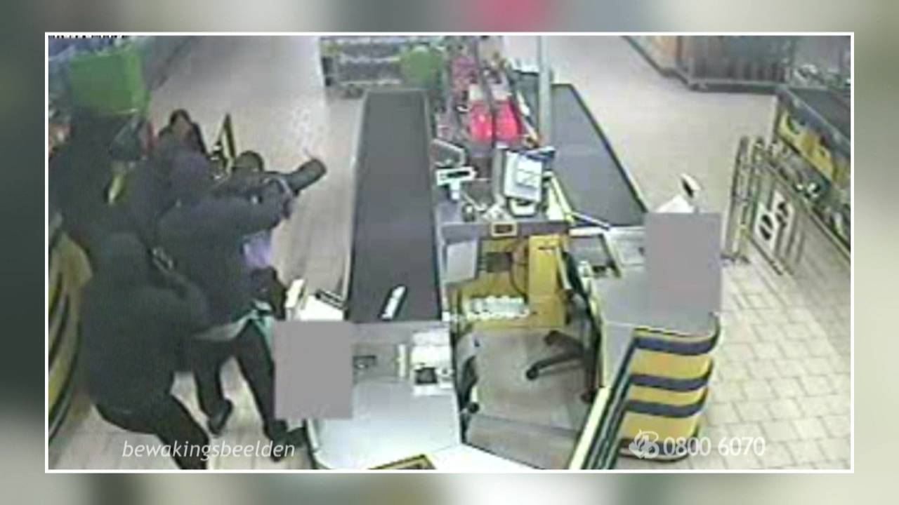 Beelden van de overval begin februari. (Beeld: Bureau Brabant)