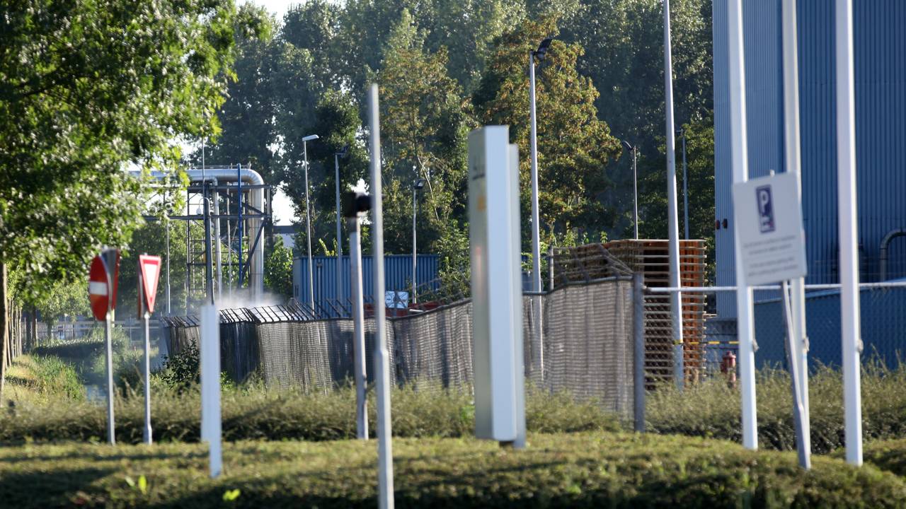 Zoutzuur gelekt in Bergen op Zoom. (foto: Christian Traets Fotografie)