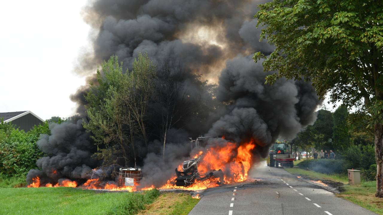 Schriftelijk berisping brandweerman voor ongeluk met tractor in Strijbeek