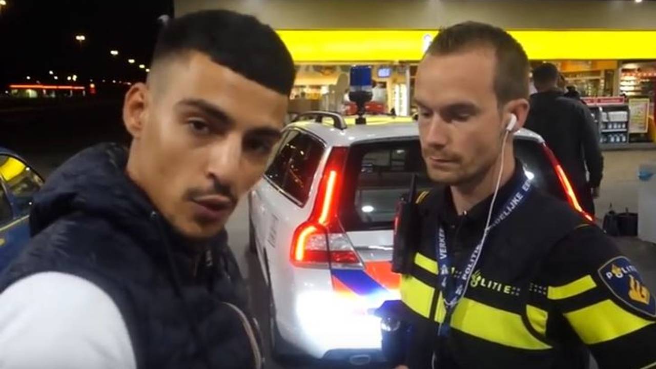 Rapper Boef in een van zijn vlogs