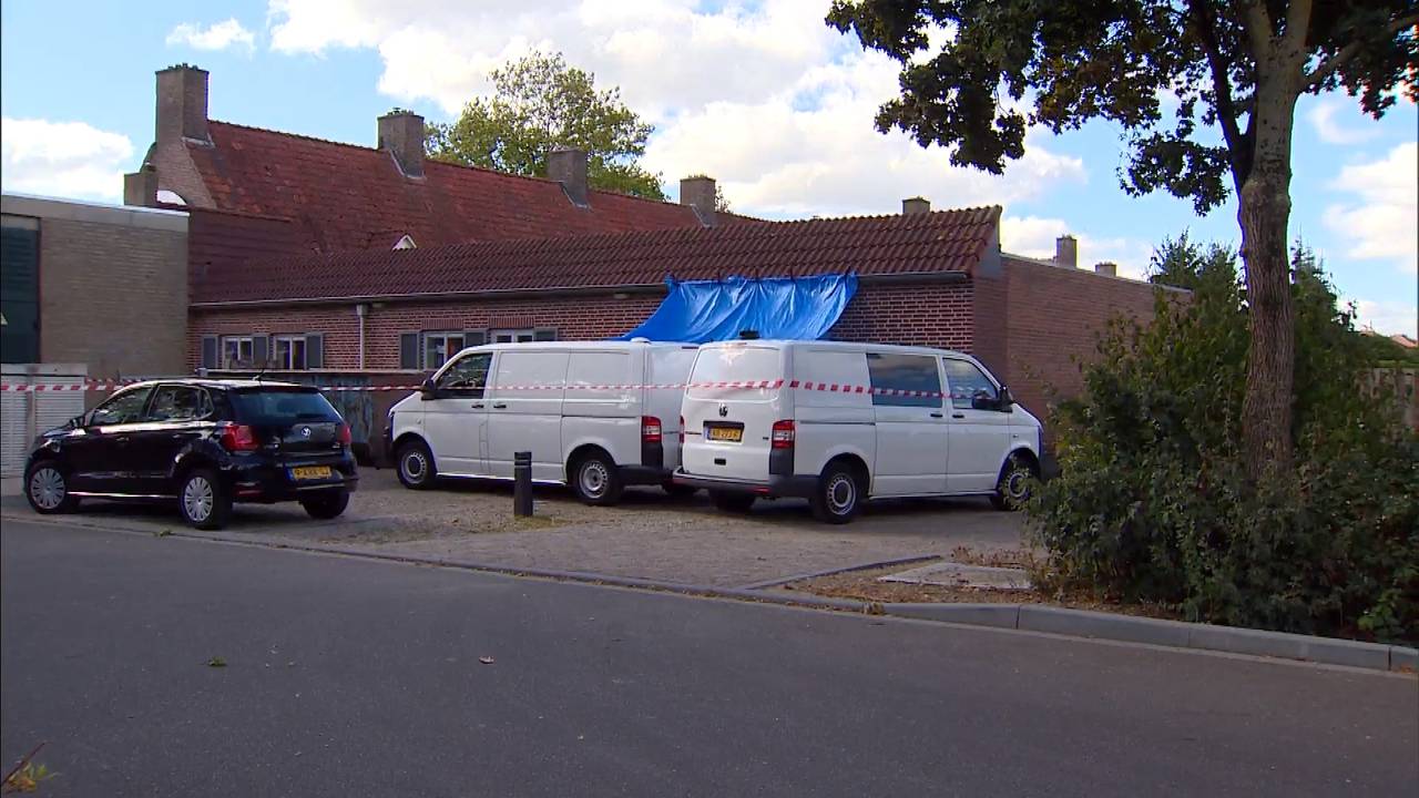 Onderzoek bij het huis in oktober 2016.