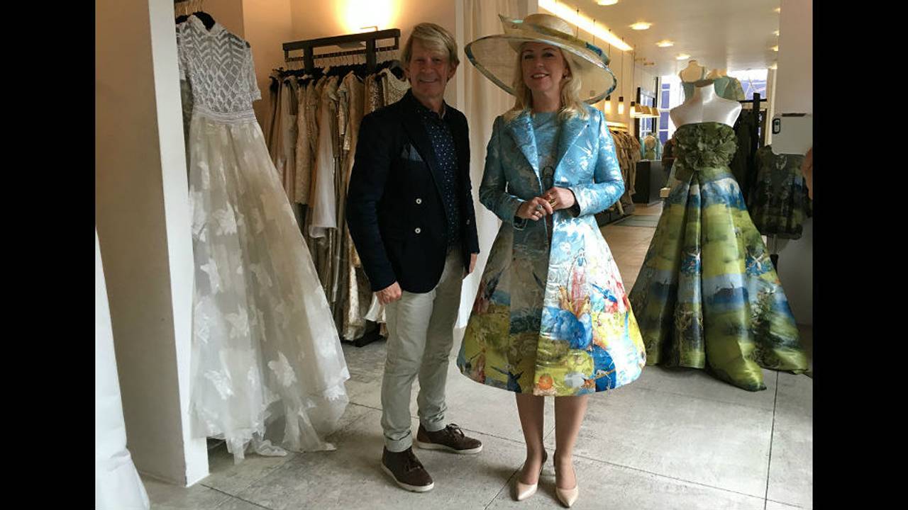 Madeleine van Toorenburg met Addy van den Krommenacker