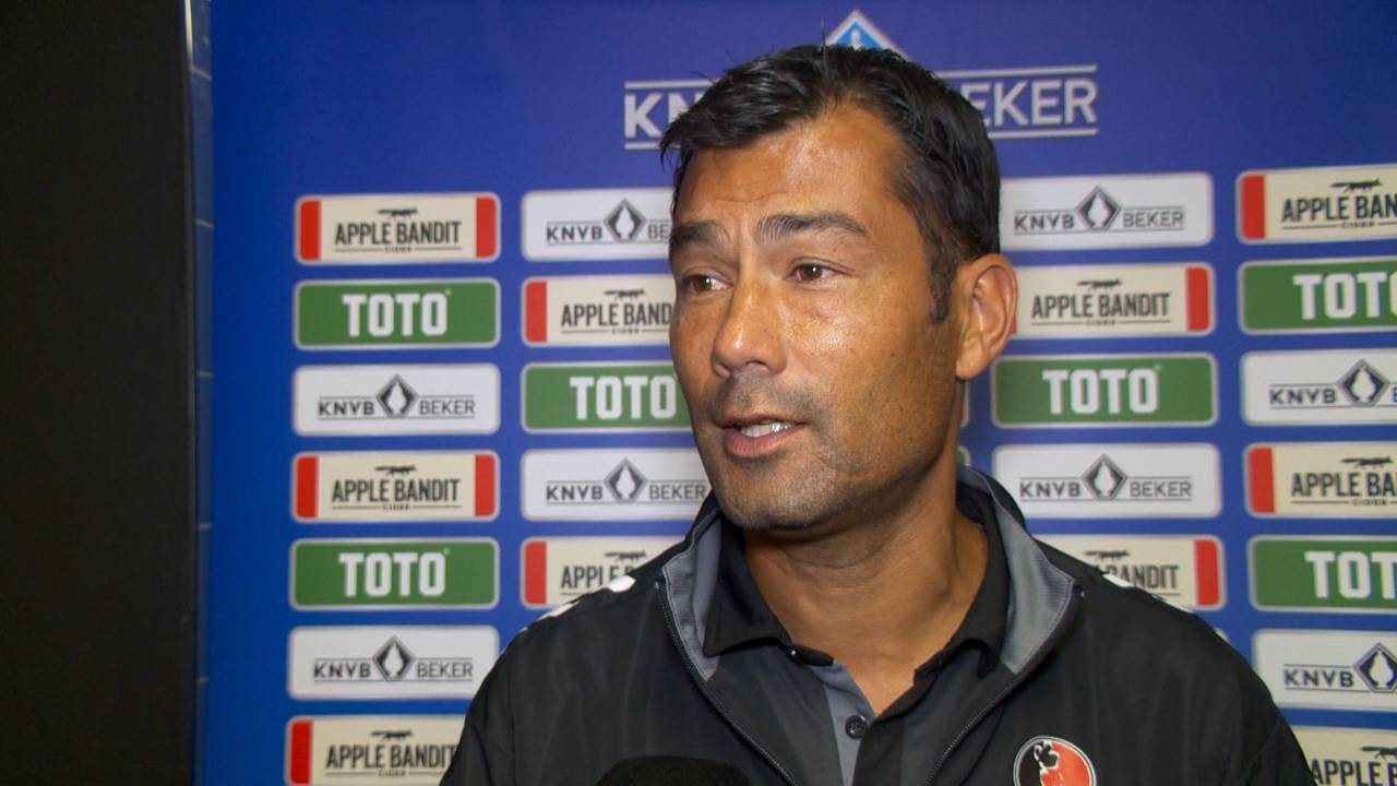 Helmond Sport-trainer Roy Hendriksen.