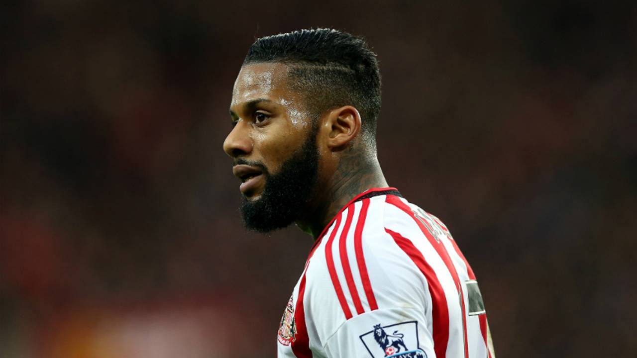 Jeremain Lens in het shirt van Sunderland