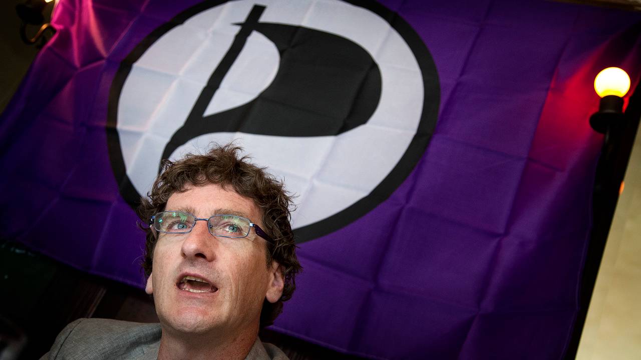 Dirk Poot tweede op lijst Piratenpartij (foto: ANP)