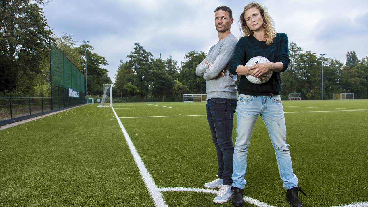 Khalid Boulahrouz en Sophie Hilbrand (foto: BNN).