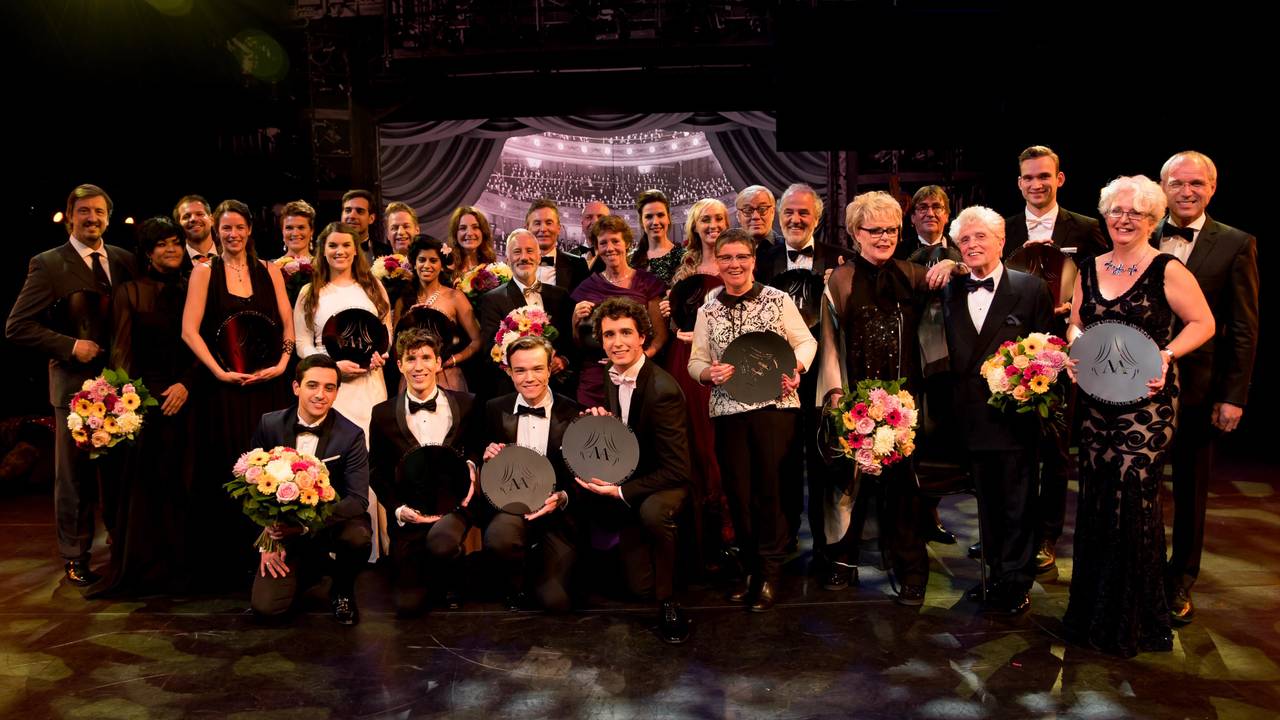Groepsfoto Amateur Musical Awards