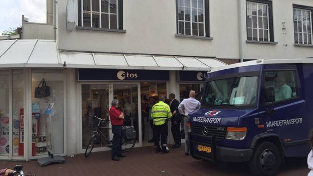 De politie hield een klopjacht op de overvallers