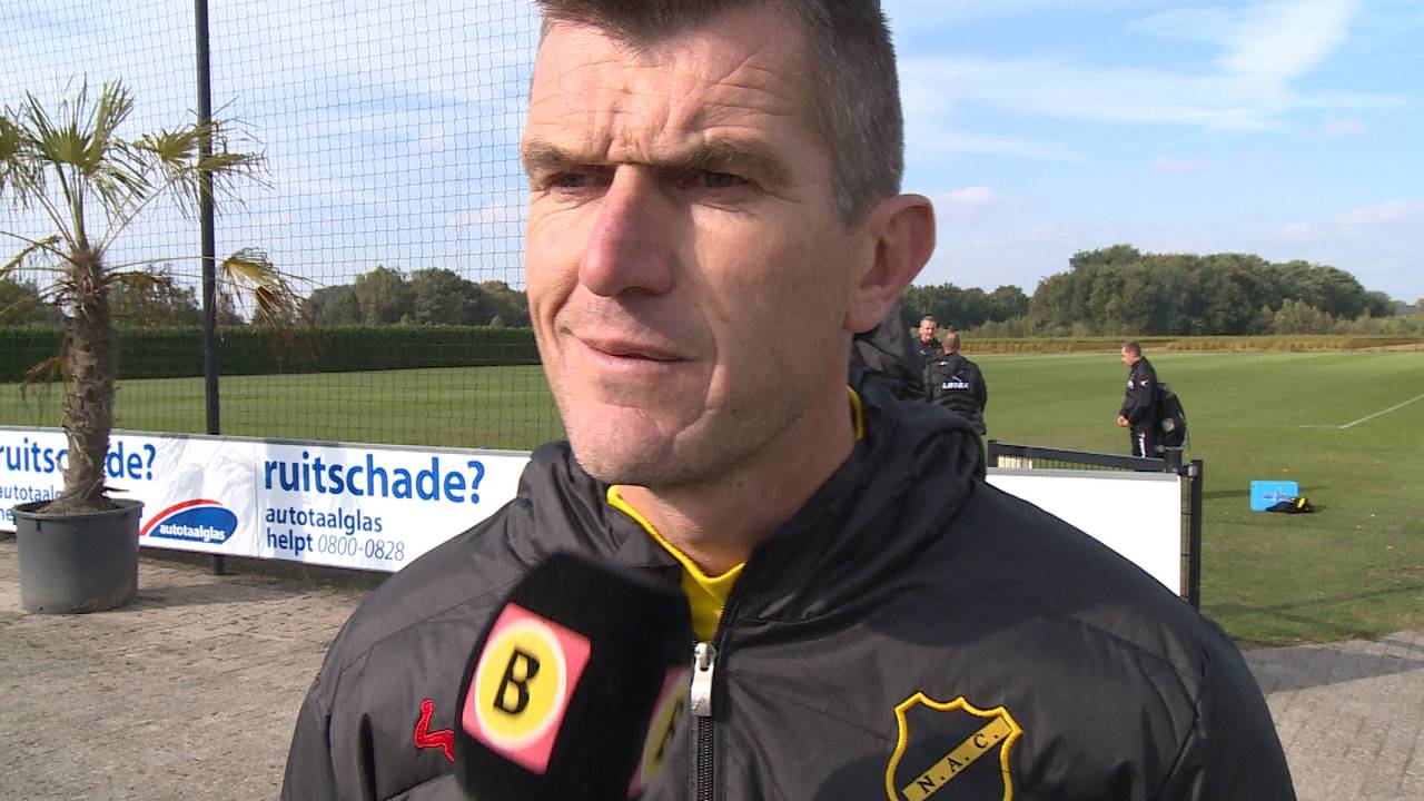 NAC-coach Marinus Dijkhuizen