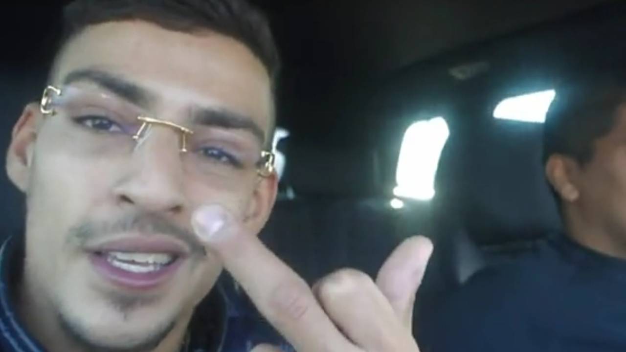 Beeld uit een vlog van Boef.