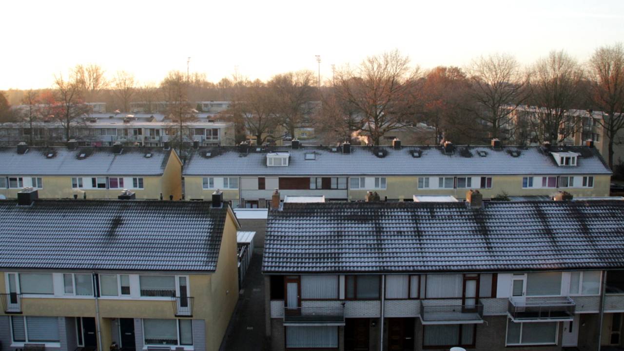 Ook in Waalwijk was het een koude nacht (Foto: Martha Kivits)