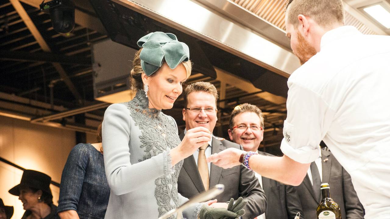 Even proeven (foto: Sligro Food Group Nederland)