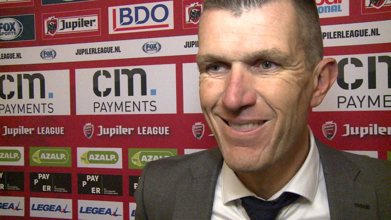 NAC-trainer Marinus Dijkhuizen.