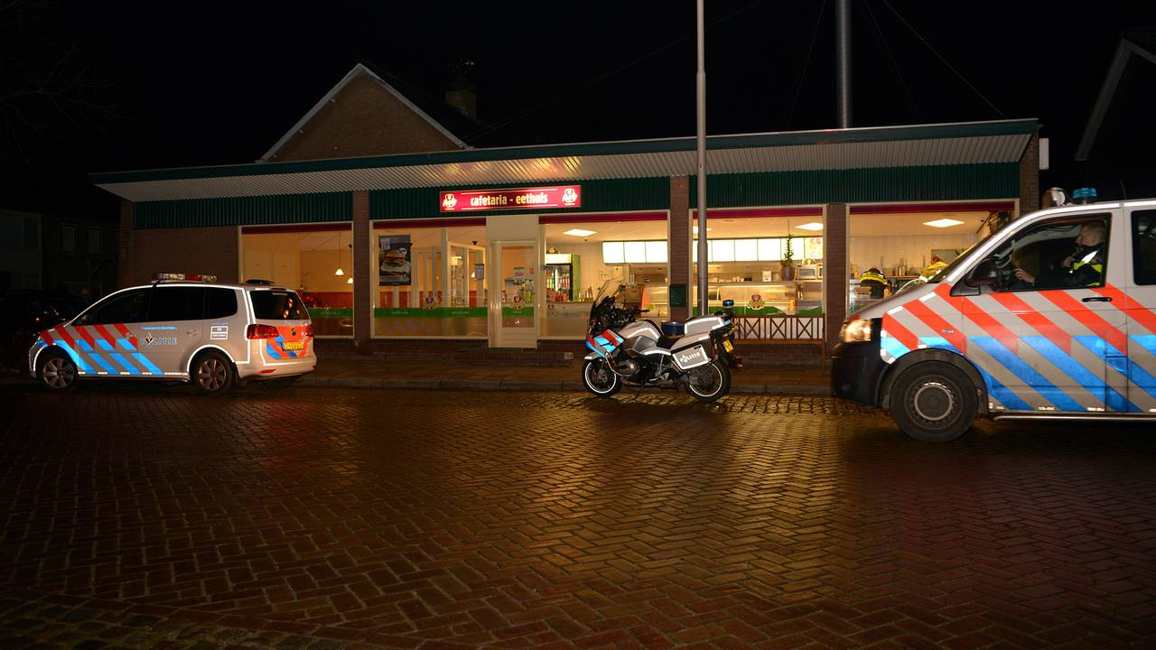 De overvallen snackbar (foto: archief).