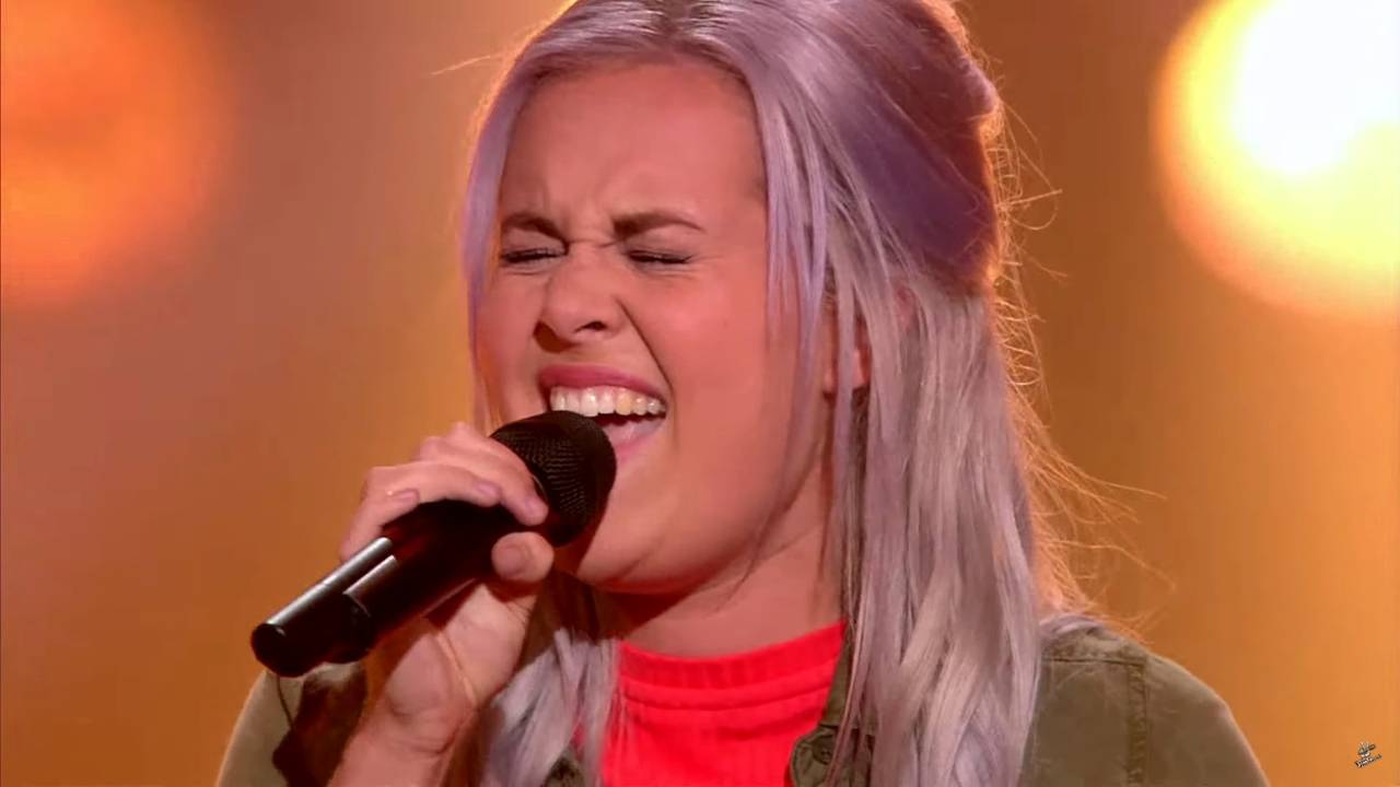 Beeld van de auditie van Sem in The Voice of Holland