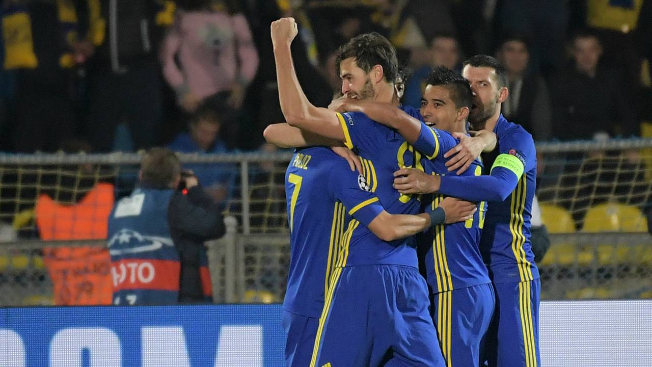 Vreugde bij FK Rostov, sensationele zege op Bayern München