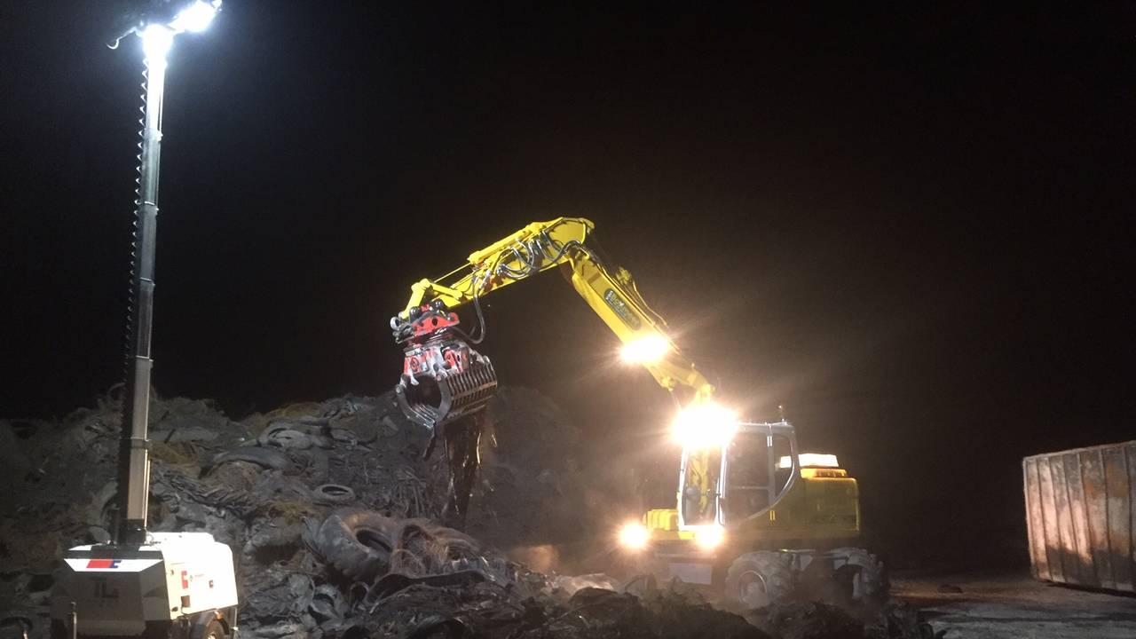 In Someren-Heide is flink omgeruimd Foto: Tonnie Vossen