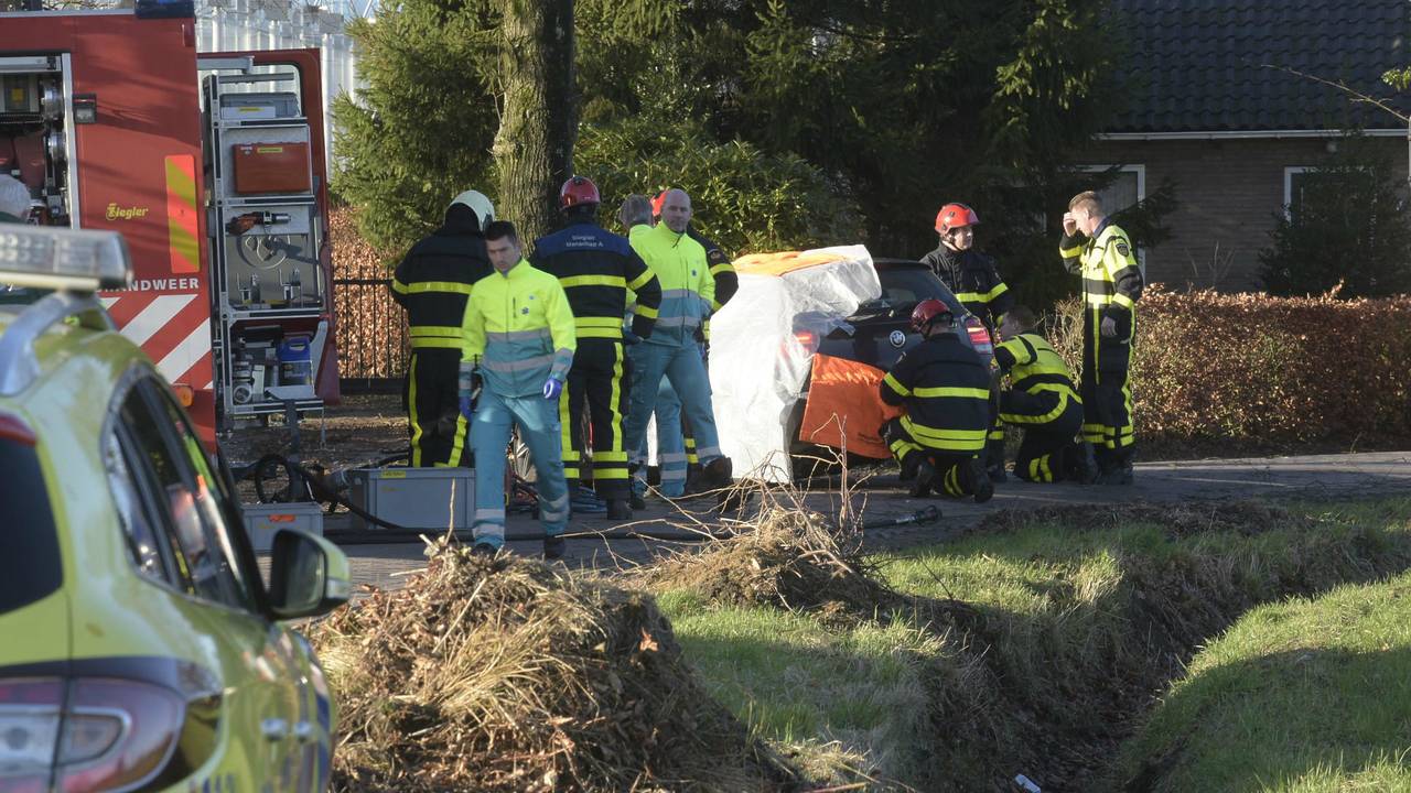 Dodelijke ongeval in Zundert. (foto: Tom van der Put/SQ Vision)