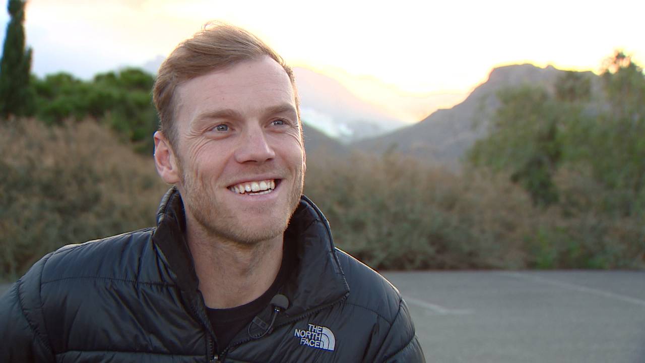 Lars Boom traint weer hard