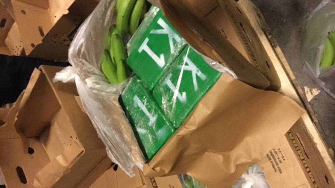Bijna 4000 kilo cocaïne vond de douane in Hazeldonk. Foto: Politie