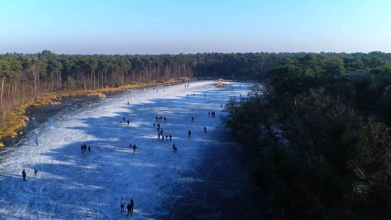 Still uit video van Brandven in Oisterwijk (YouTube/Overview)