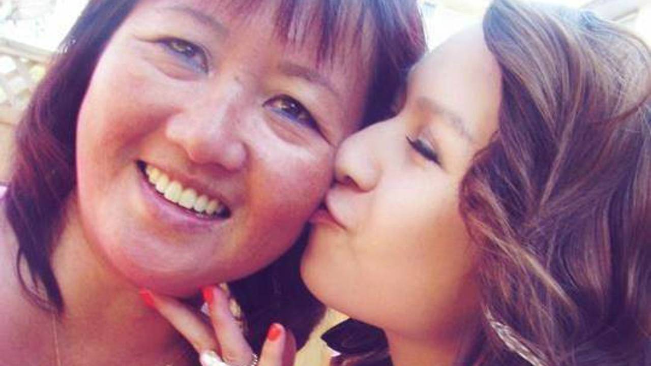 Carol en Amanda Todd (foto: Facebook/Carol Todd)