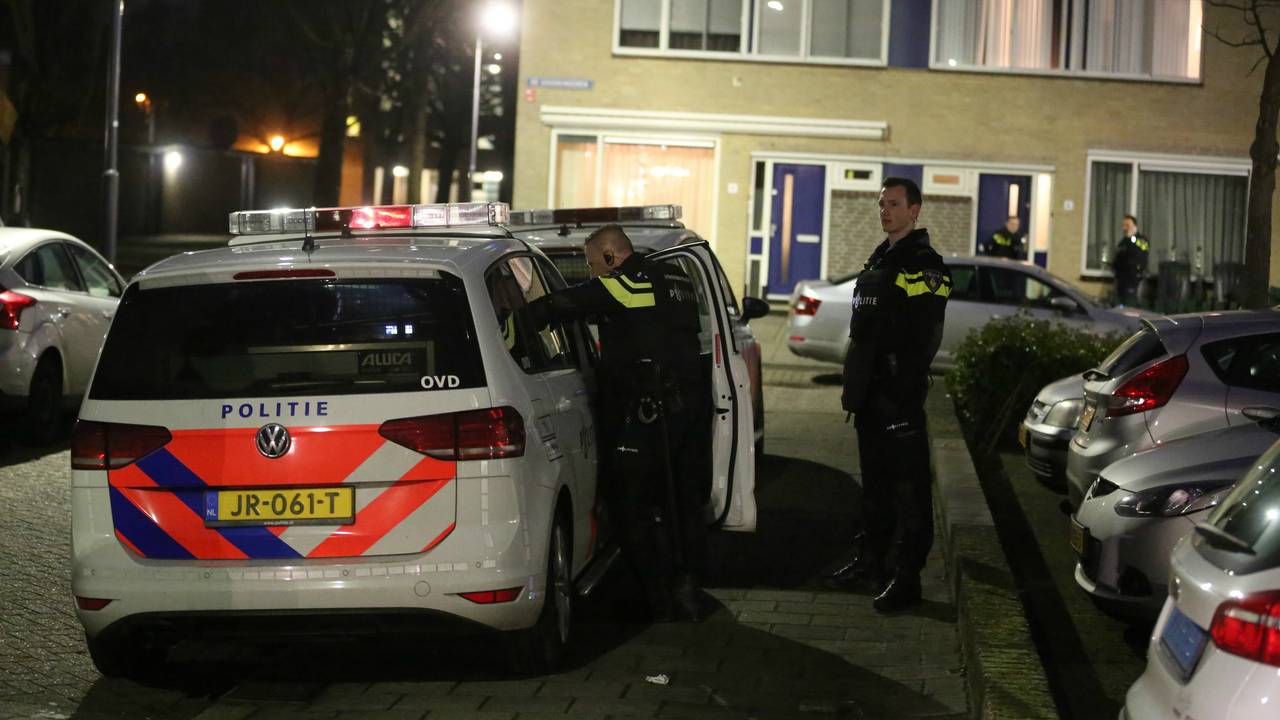 Man aangehouden op de Goudkinderen in Den Bosch (Foto: FPMB Bernt van Dongen)