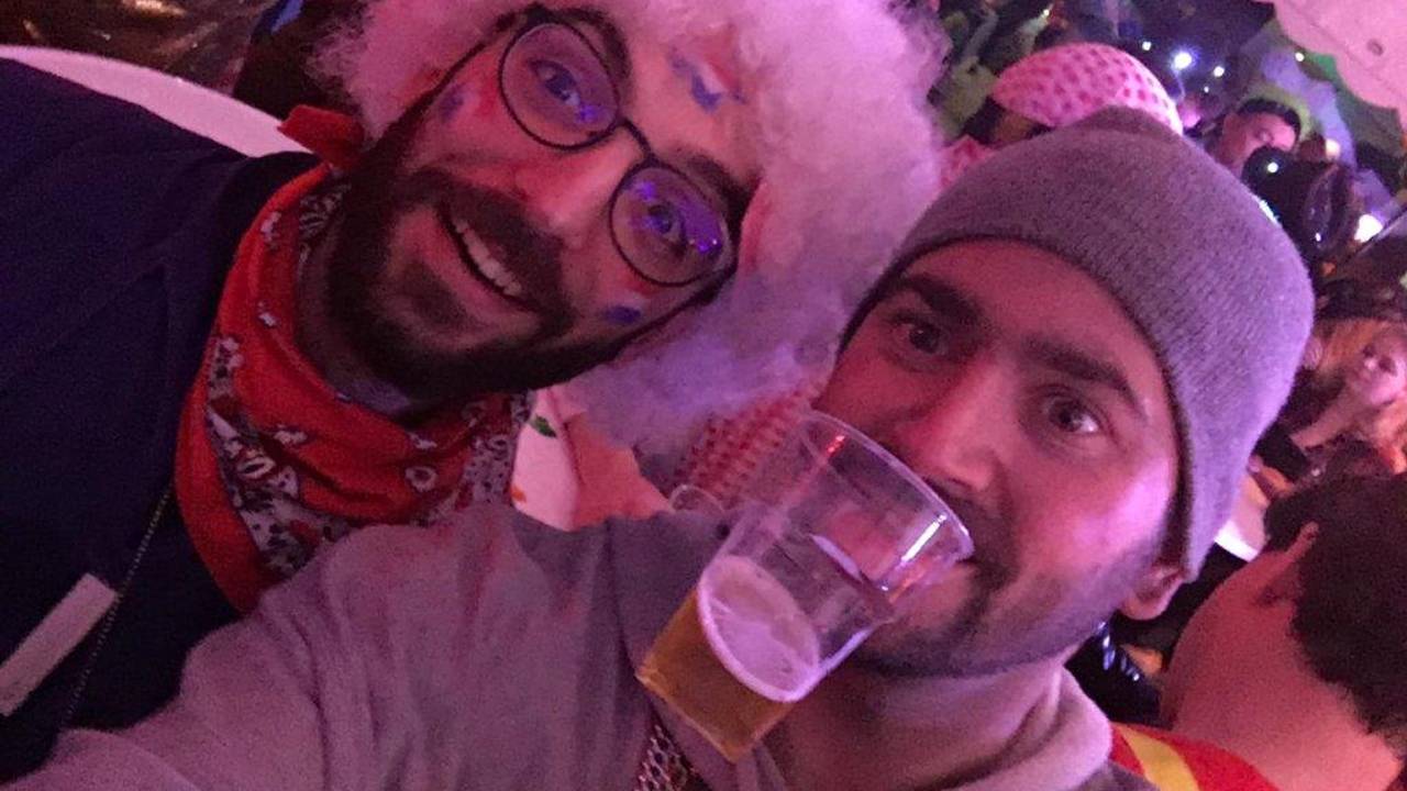 Ammar Alkhatib (links) en Jesse van Venrooij.
