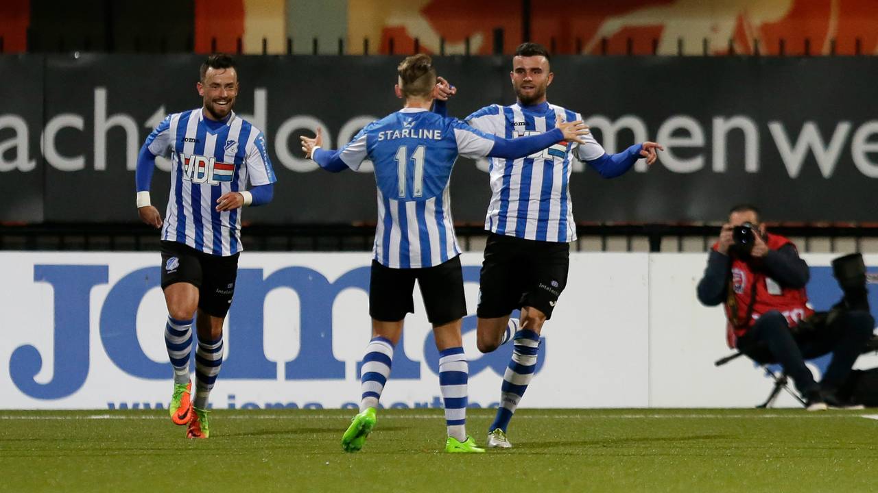 Rai Vloet scoorde de tweede FC Eindhoven-treffer (foto: OrangePictures)