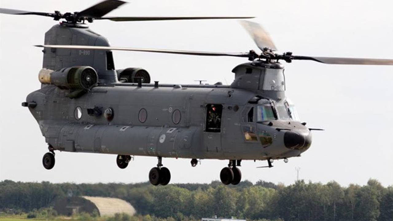 Een Chinook (Foto: John Kuijsters).