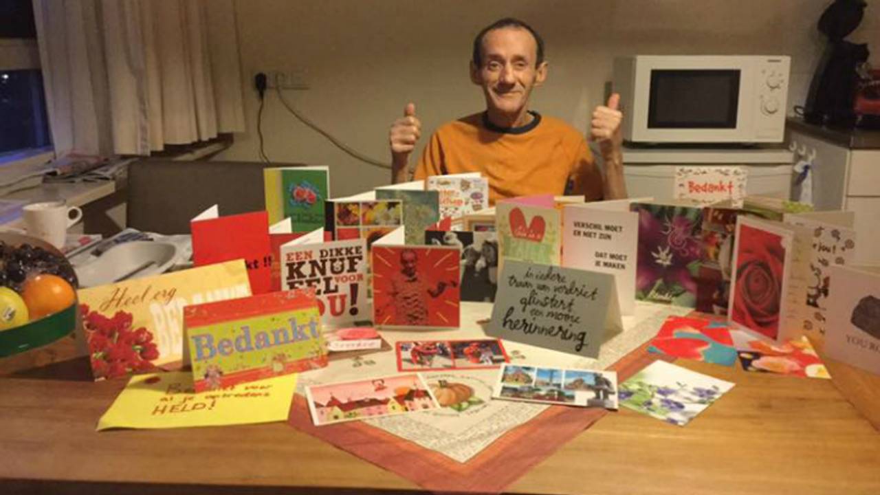 Leo Bosters ofwel het Rooi Menneke (foto: archief).