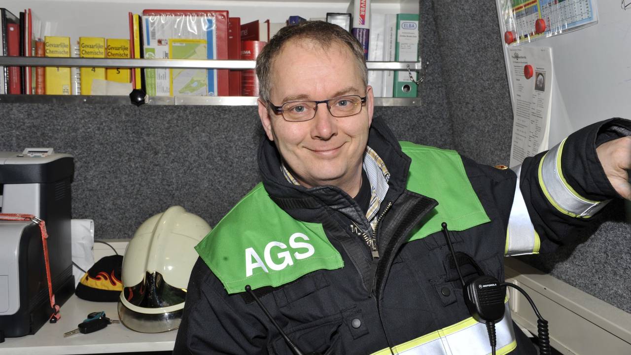 De overleden Ben Giesbers (Foto: Brandweer Son en Breugel)