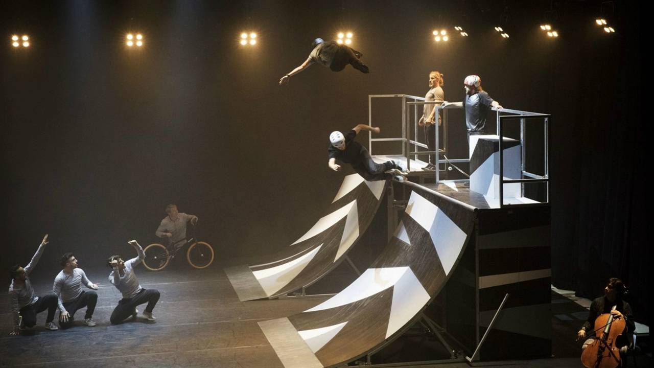 Halsbrekende toeren tijdens Elements of Freestyle (foto: Studio Breed).