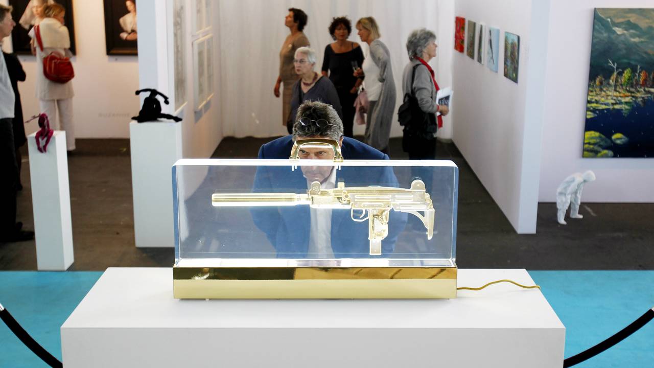 Een werk van Ted Noten uit 2012. (foto: ANP)