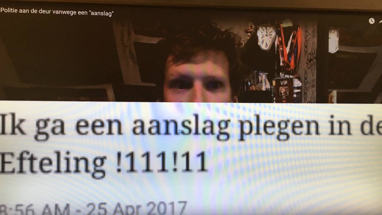 Een beeld uit de YouTubefilm van Rick Broers (Foto: SerpentGamePlay)