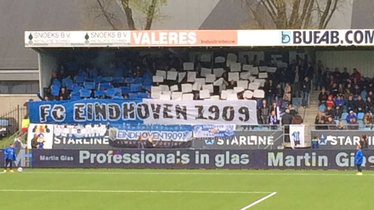 Sfeeractie bij FC Eindhoven.