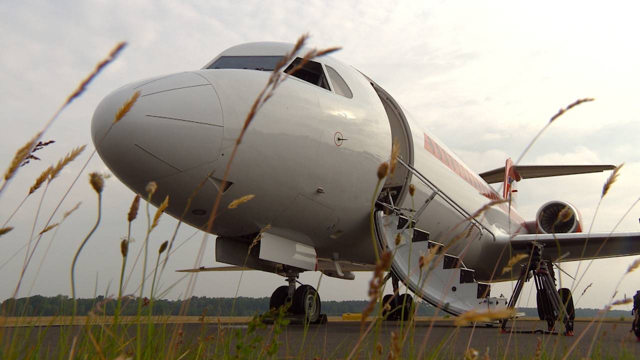 Het oude toestel is verkocht aan een Australische maatschappij. (Foto: Omroep Brabant)