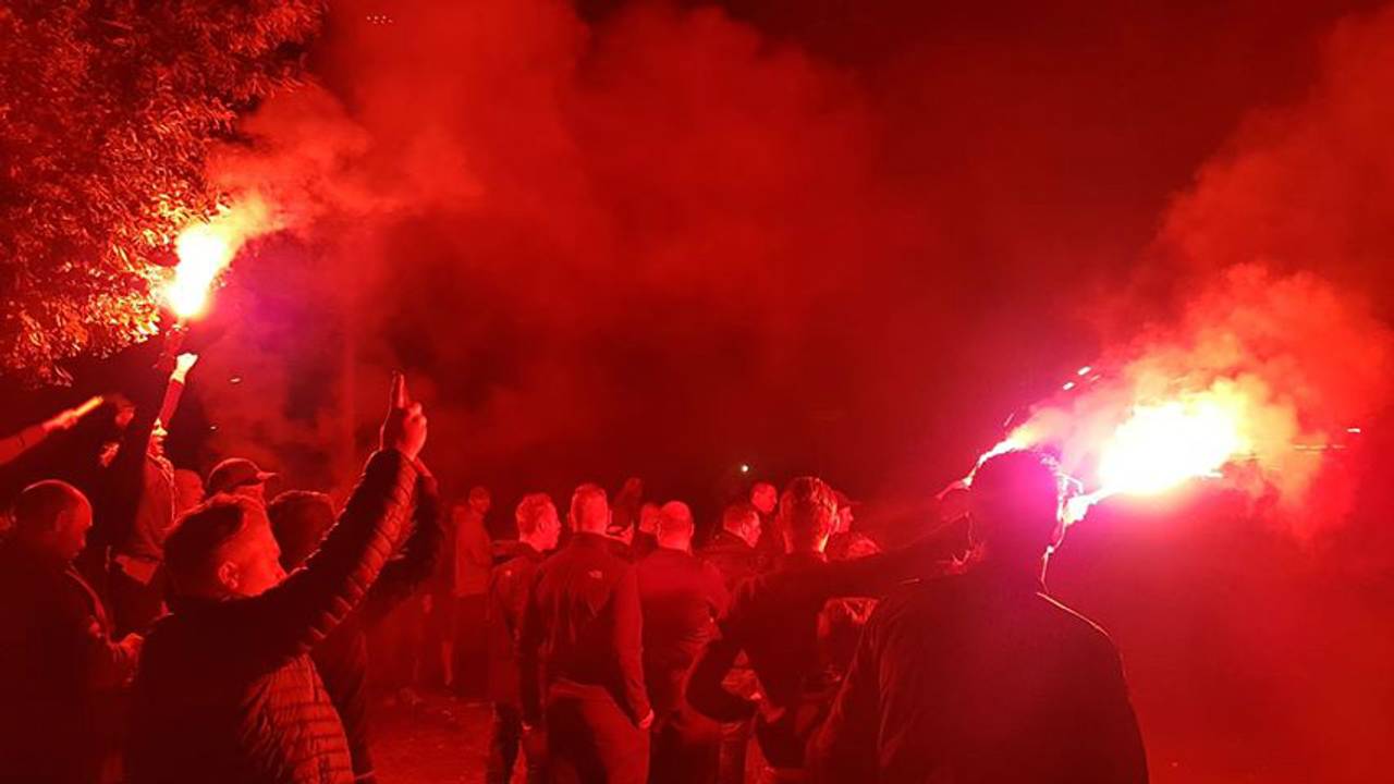 Het jubileum wordt gevierd met vuurwerk