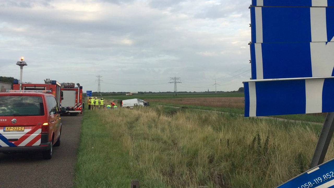 Automobilist (37) uit Oud Gastel overleden bij ongeluk op A58
