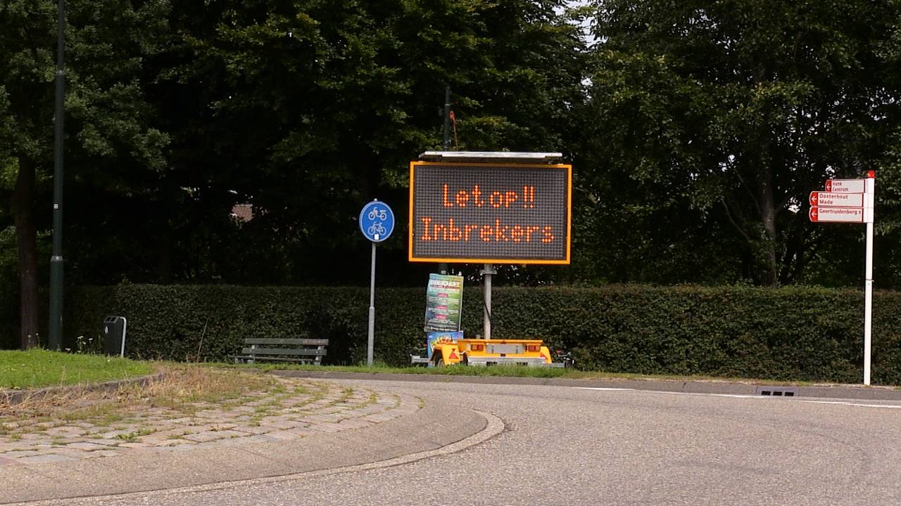 Tekstkar om inwoners te waarschuwen